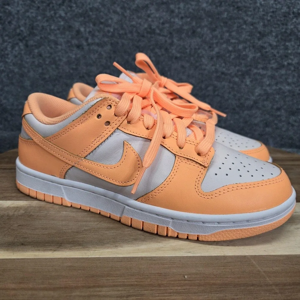 Nike Dunk Low Shoes Womens Size‎ 6.5 US Peach Cream White With Box DD1503-801